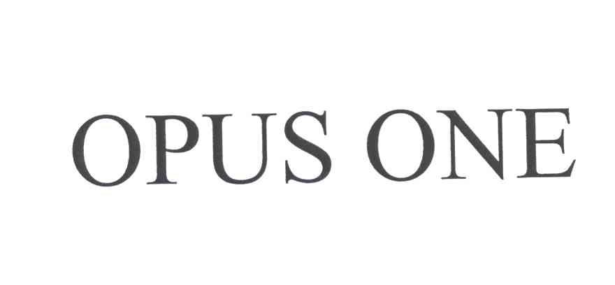 OPUS ONE