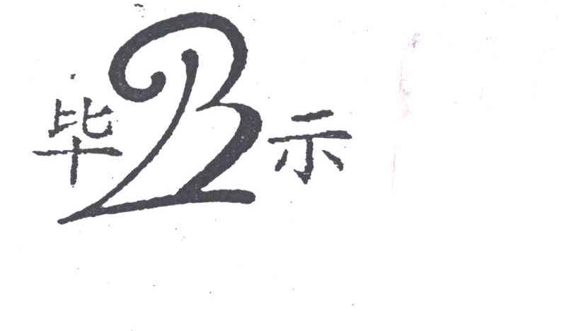 毕示