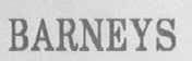 BARNEYS