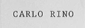 CARLO RINO