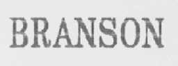 BRANSON