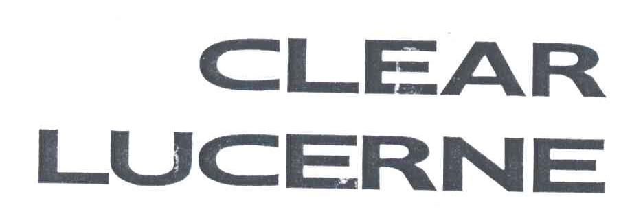 CLEAR LUCERNE