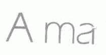 A MA