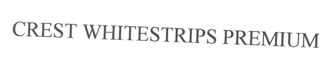 CREST WHITESTRIPS PREMIUM