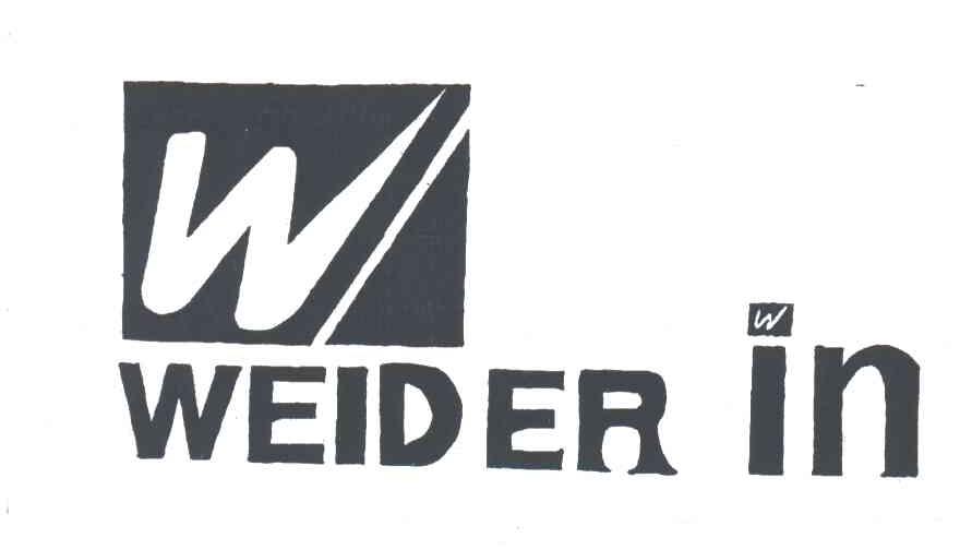 WEIDER IN