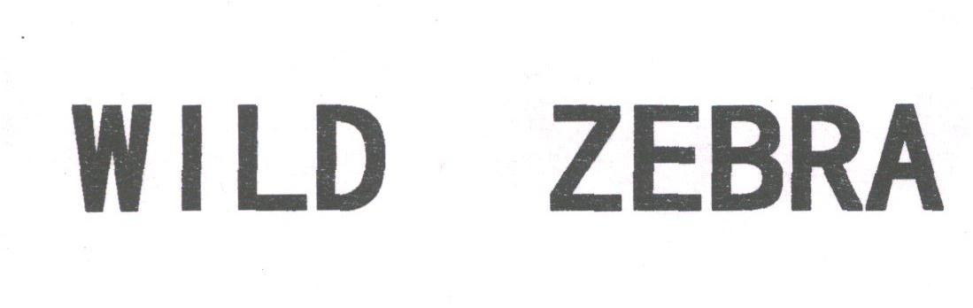 WILD ZEBRA