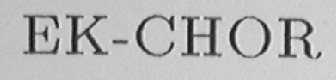 EK-CHOR