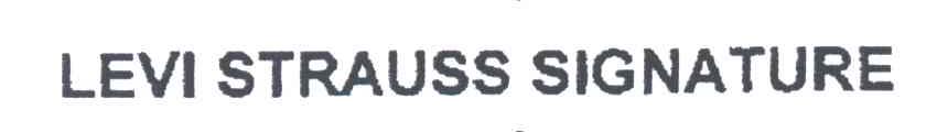 LEVI STRAUSS SIGNATURE