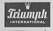 TRIUMPH INTERNATIONAL