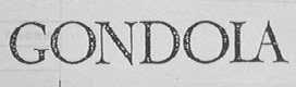 GONDOLA
