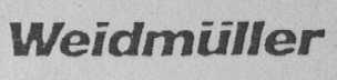 WEIDMULLER