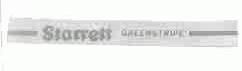 STARRETT GREENSTRIPE
