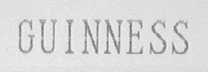 GUINNESS