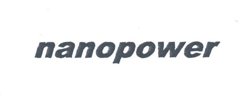NANOPOWER