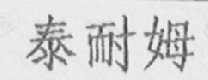 泰耐姆