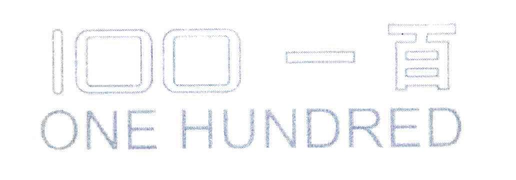 一百 ONE HUNDRED 100