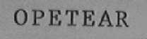 OPETEAR