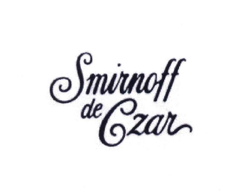 SMIRNOFF DE CZAR