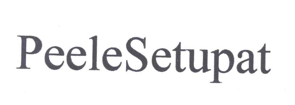 PEELE SETUPAT
