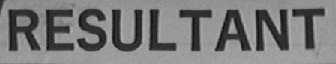 RESULTANT