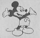 DRAWING OF MICKEY MOUSE