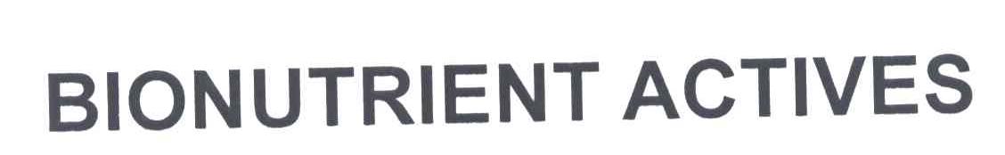 BIONUTRIENT ACTIVES