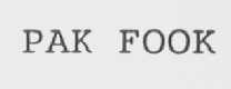 PAK FOOK