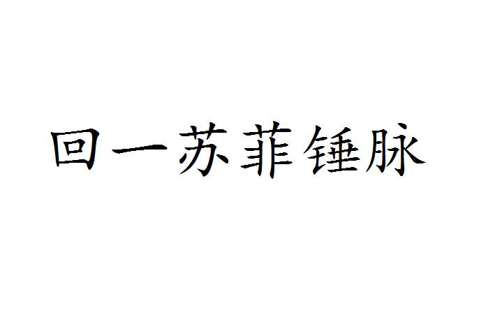 回一苏菲锤脉
