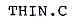 THIN C