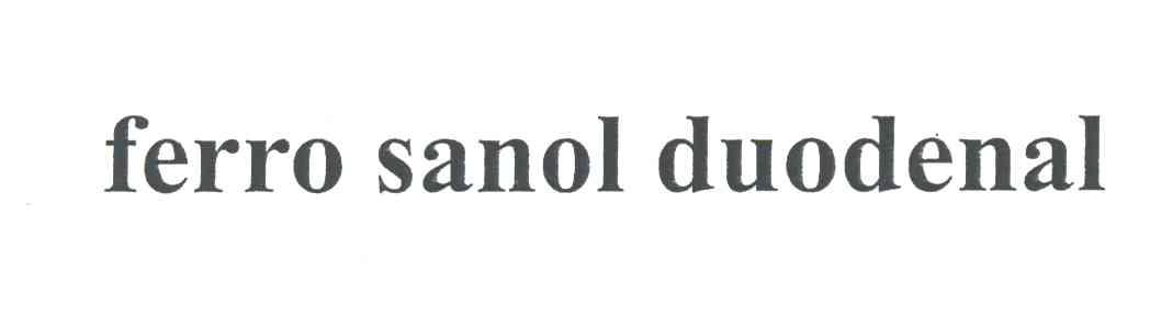 FERRO SANOL