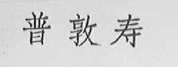 普敦寿