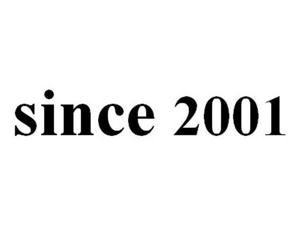 SINCE 2001