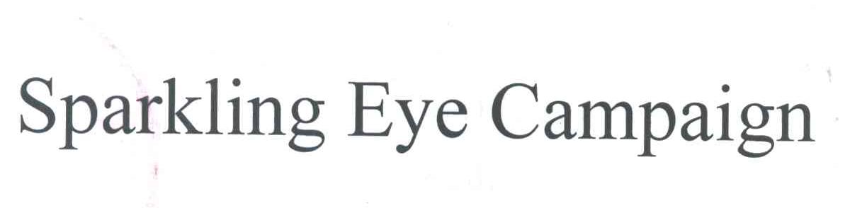 SPARKLING EYE CAMPAIGN