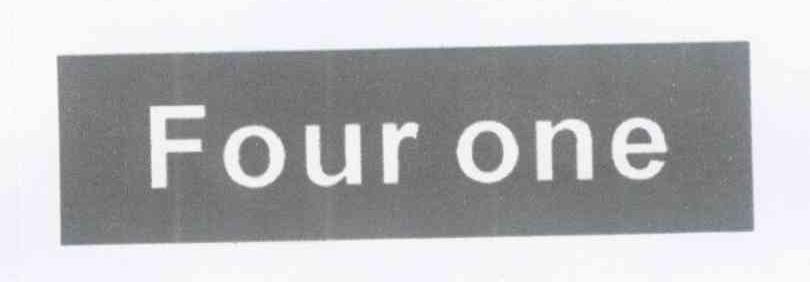 FOUR ONE