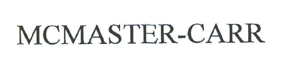 MCMASTER-CARR