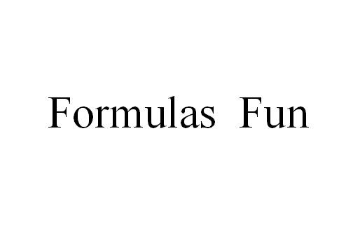 FORMULAS FUN