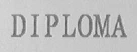DIPLOMA