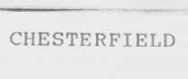 CHESTERFIELD