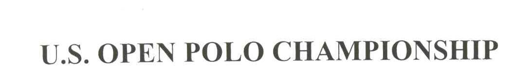 U.S.OPEN POLO CHAMPIONSHIP