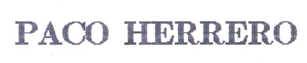 PACO HERRERO