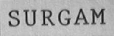 SURGAM