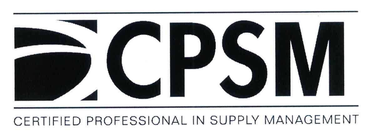 CPSM CERTIFIED PROFESSIONAL IN SUPPLY MANAGEMENT