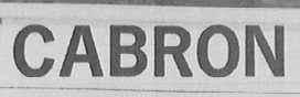 CABRON