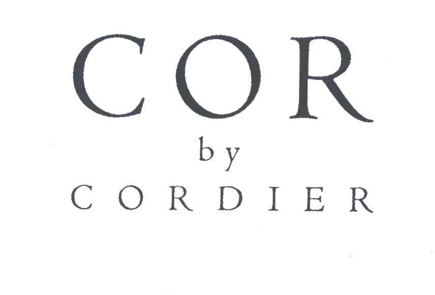 COR;COR BY CORDIER