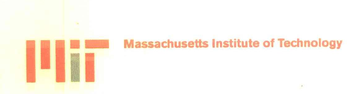 MASSACHUSETTS INSTITUTE OF TECHNOLOGY MIT