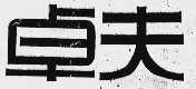 卓夫