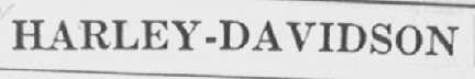 HARLEY-DAVIDSON