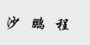 沙鹏程