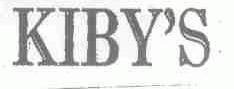 KIBY'S