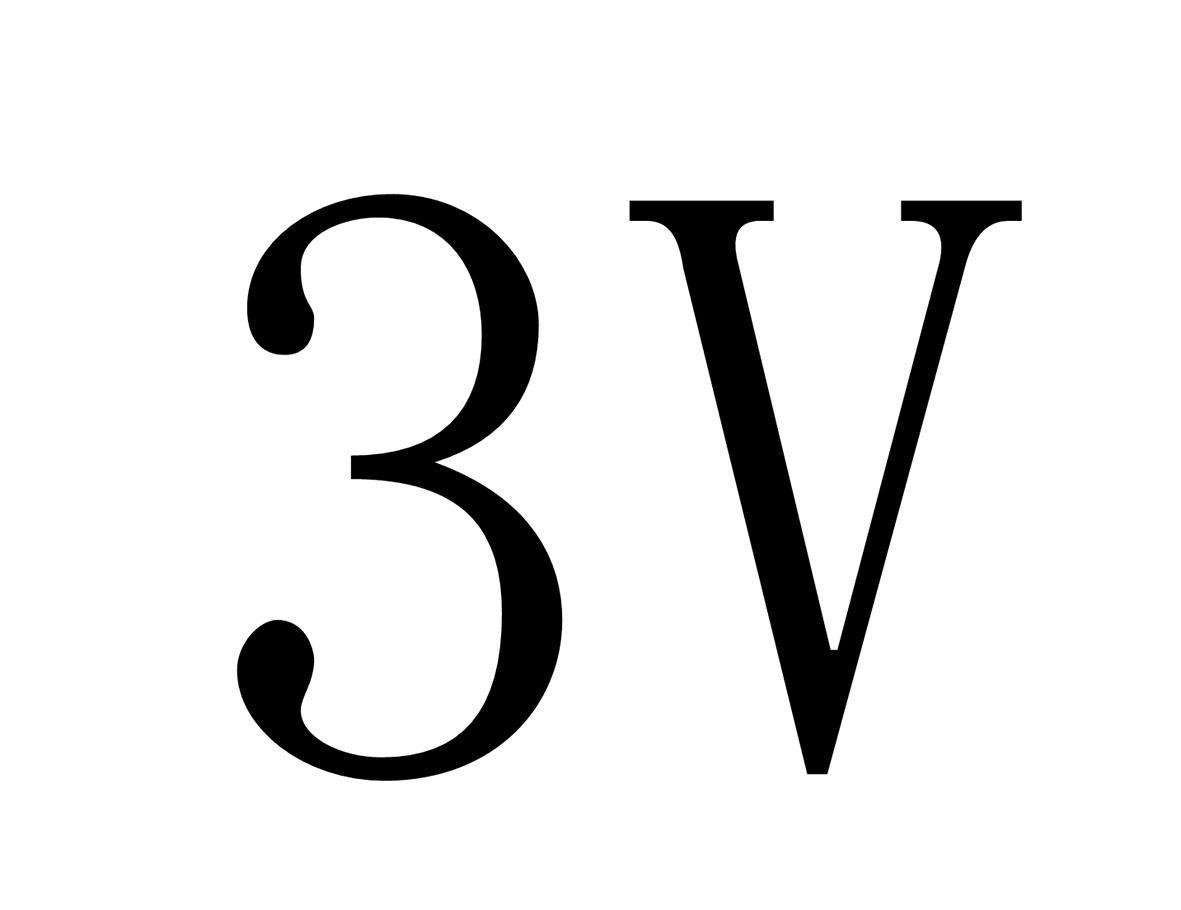 3V